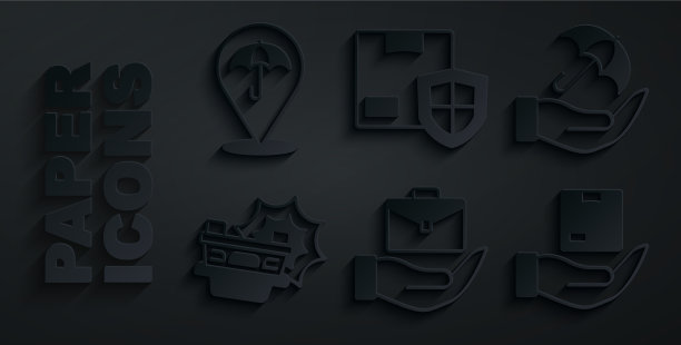 手提公文包、雨伞、手提汽车图片下载