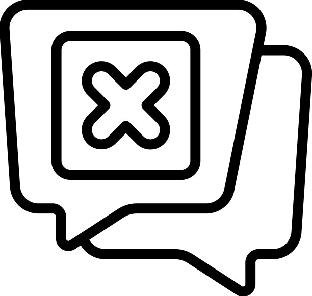 已阻止聊天图标轮廓互联网帐户图片下载