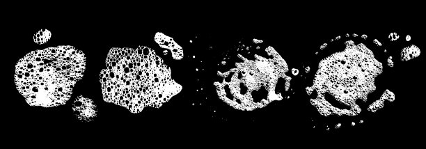 一套肥皂和垃圾污渍图片下载