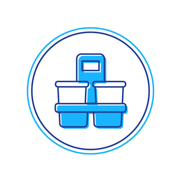 填充轮廓咖啡杯去图标孤立的白色背景。向量图片下载