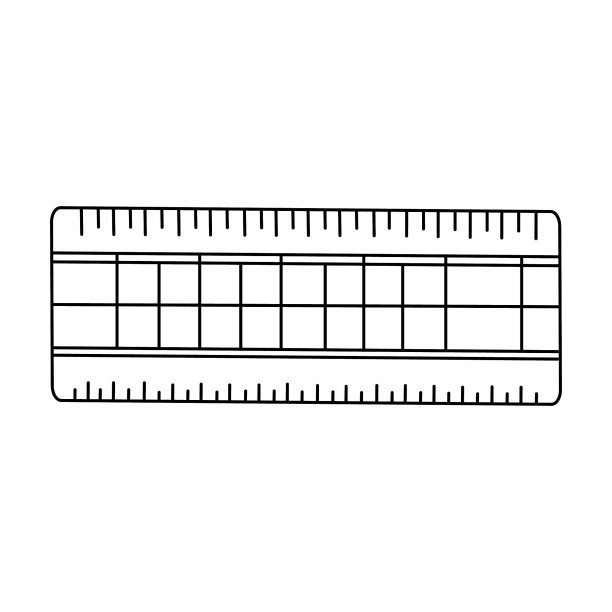 量角尺文具图片下载