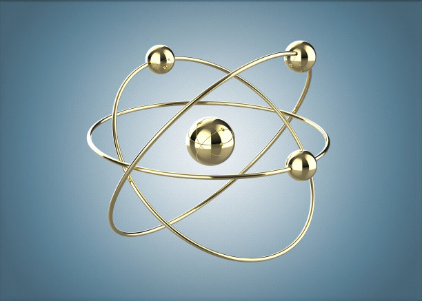 被分离的原子核的结构图片下载