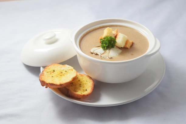 奶油蘑菇汤图片下载