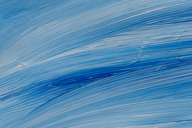 蓝色和白色的颜料混合在一起图片下载