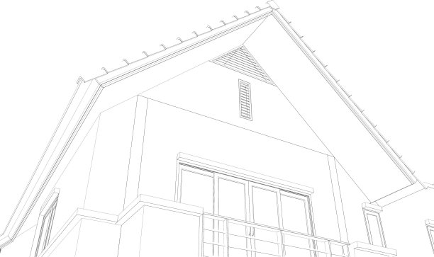 建筑工程的三维插图图片下载