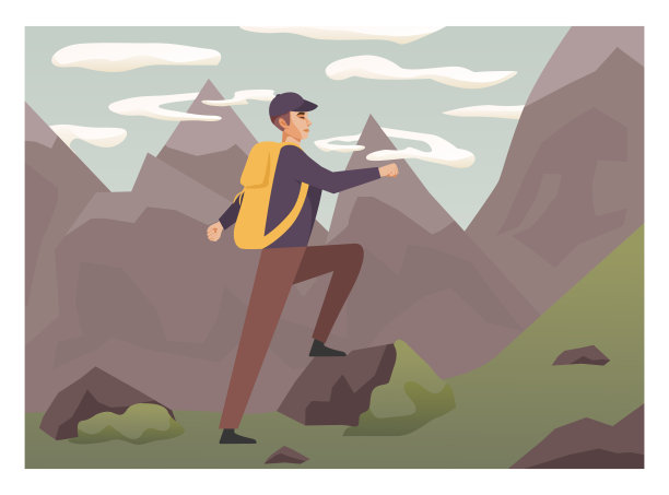 人们在大自然中旅行图片下载