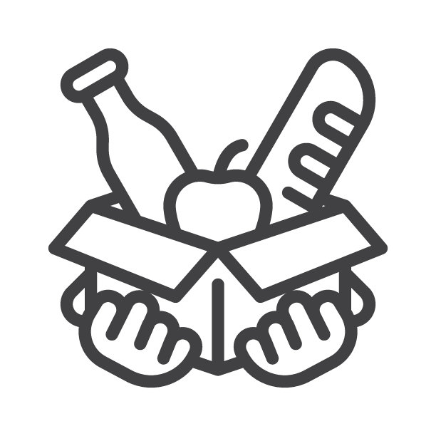 手持产品箱线图标图片下载