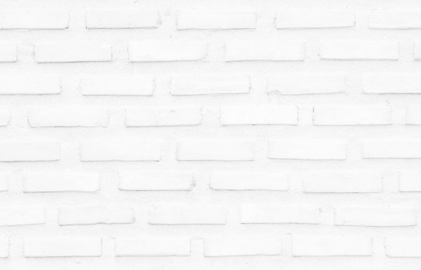 白色泥色砖墙纹理背景为石砖砌块，灰色浅色壁纸现代室内外和房间背景设计。简单的无缝网格图案的背景。图片下载