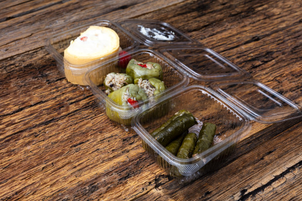 用塑料包装的熟食图片下载