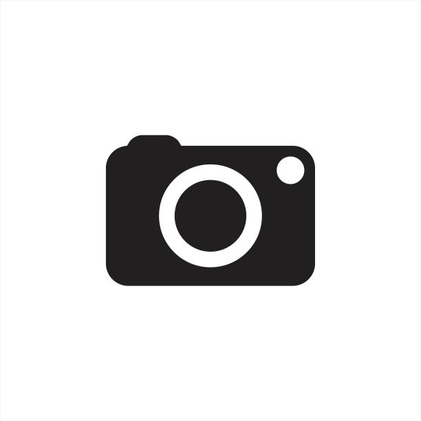 相机图标，符号，标志，矢量插图图片下载