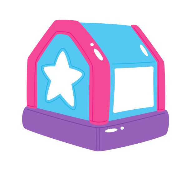 充气儿童之家图片下载