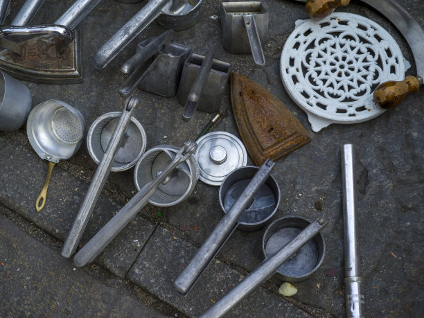 跳蚤市场的古董图片下载