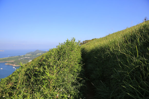 香港高沙峰郊野径的景观图片下载