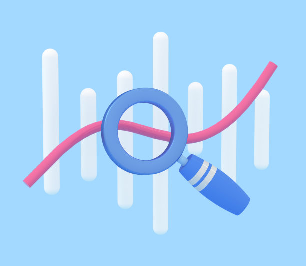 数据可视化，图形图标。大数据，数据分析，分析概念。3d渲染插图。图片下载