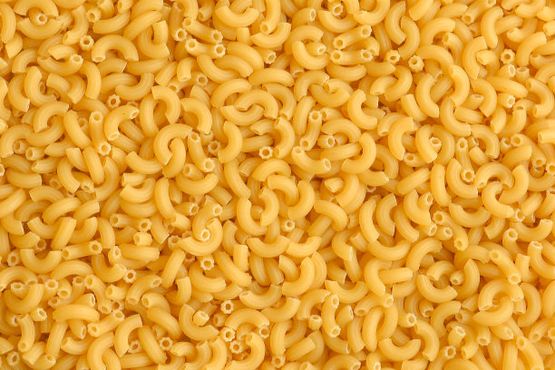 意大利生管面食的俯视图。食物口感。图片下载