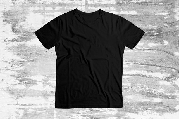 黑色衬衫模型图片下载