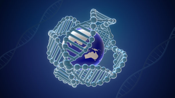 来自地球的DNA螺旋分子图片下载