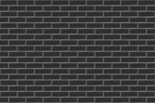 黑色无缝砖墙纹理背景图片下载