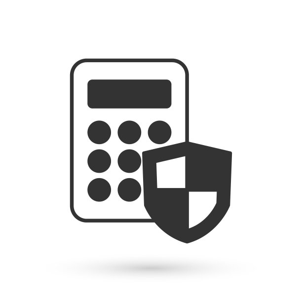 灰色安全系统控制面板显示图标隔离在白色背景。进入内部的安全系统键盘。向量图片下载