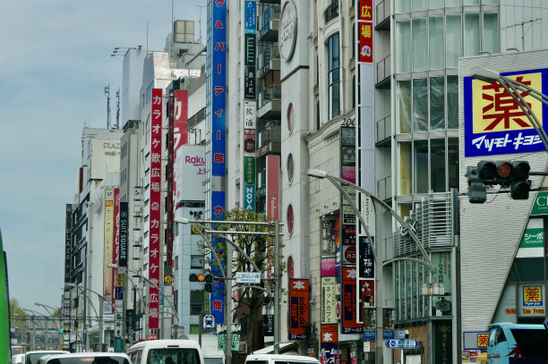 东京垂直广告图片下载