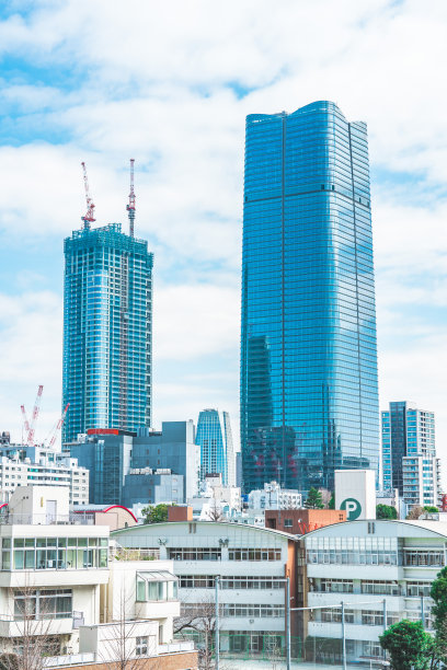 东京的高层建筑图片下载