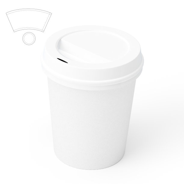 咖啡纸杯包装图片下载