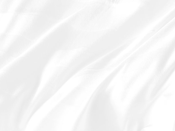 美丽的纺织品干净柔软的织物白色抽象流畅的曲线形状装饰时尚的背景图片下载