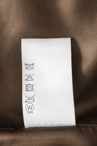 护理服装标签图片下载