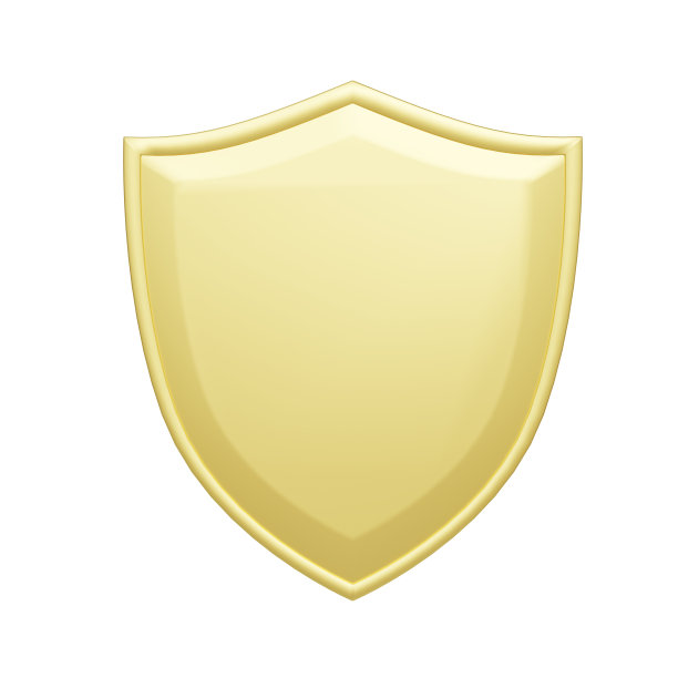 金色徽章隔离在白色背景元素3d插图。金色徽章元素。金色徽章元素3d渲染图片下载