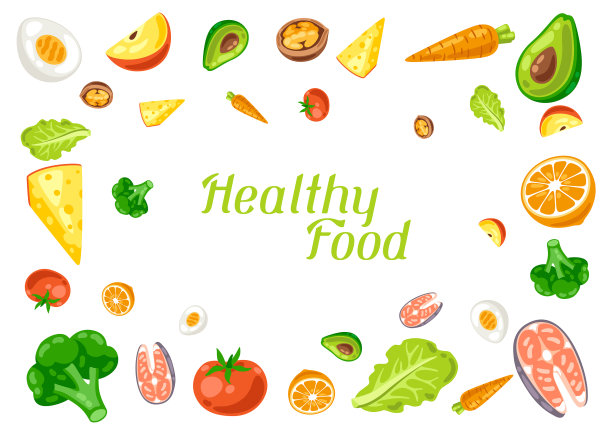 健康饮食和减肥餐的背景图片下载