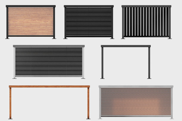 凉亭的现实3D渲染图片下载