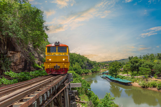 泰国北碧府著名景点图片下载