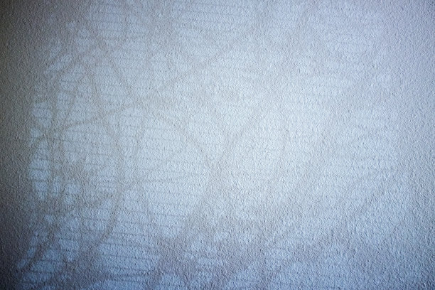 纹理墙上的线性和树影图片下载