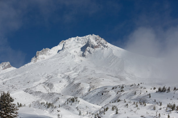 胡德山，俄勒冈州图片下载