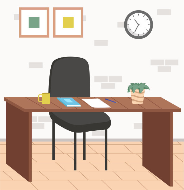 员工工作场所组织。电脑室、办公空间的设计图片下载