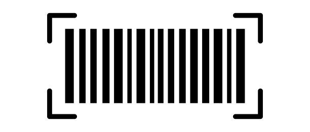 条码阅读器扫描图标。向量。图片下载