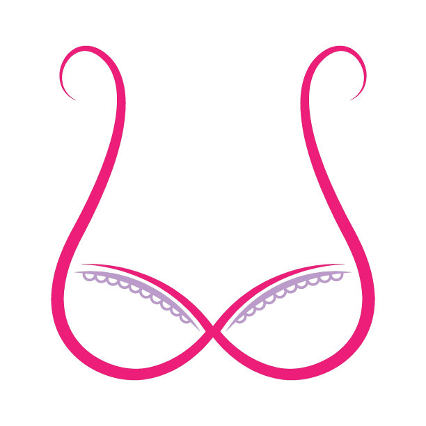 文胸图标标志设计图片下载