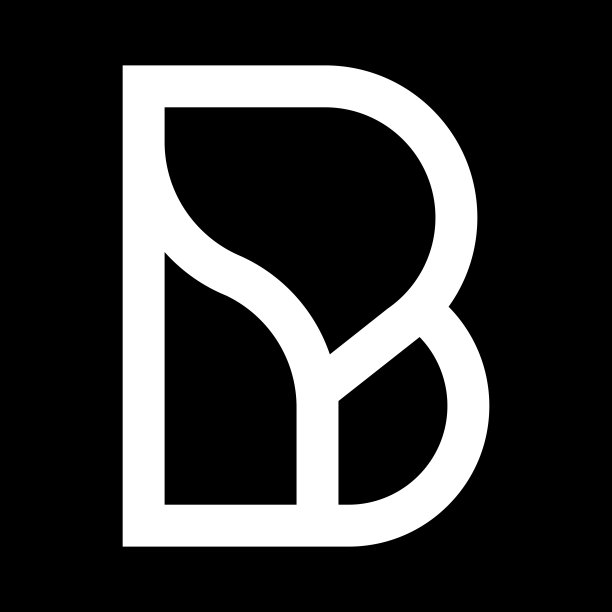 最小的B标志。一个B字母的图标在一个豪华的背景。标志创意基于BP字母首字母。专业的品种字母符号和PB标志的背景。图片下载