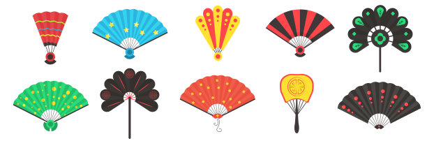 手纸扇。图片下载