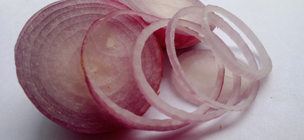 素食用的洋葱片图片下载