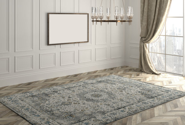 3D渲染空经典内饰图片下载