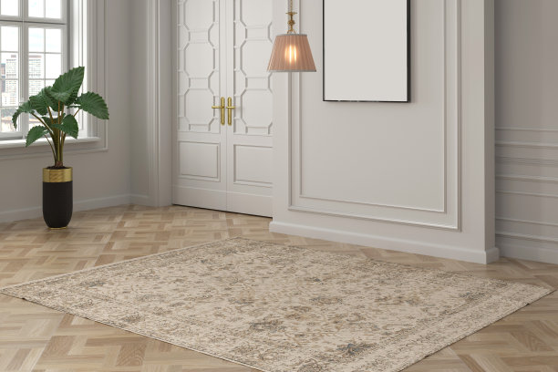 3D渲染空经典内饰图片下载