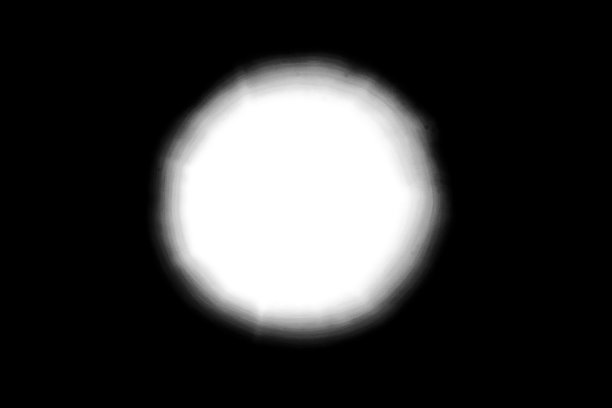 一幅描绘白色星星在黑暗中美丽闪烁的渐变模型的图画。图片下载