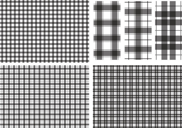 黑色格纹背景矢量插图材料图片下载