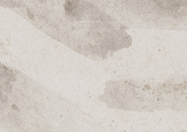 抽象米色水彩画与泥灰刷在大地色调的颜色，水彩纸纹理背景图片下载