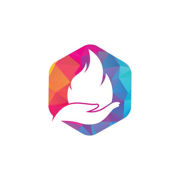 消防矢量标志设计概念。图片下载