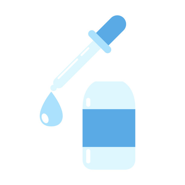 眼药水。股票向量。眼药水图标隔离矢量。图片下载