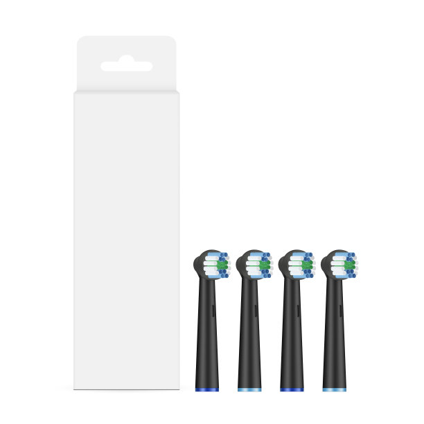 包装盒，黑色电动牙刷填充图片下载