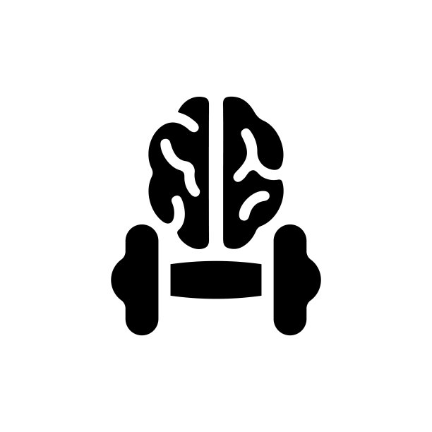 大脑/能量图标矢量插图图片下载