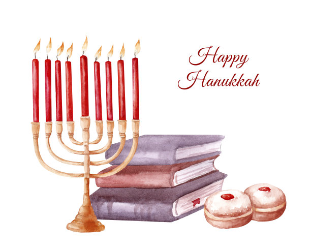 光明节犹太节日概念图片下载